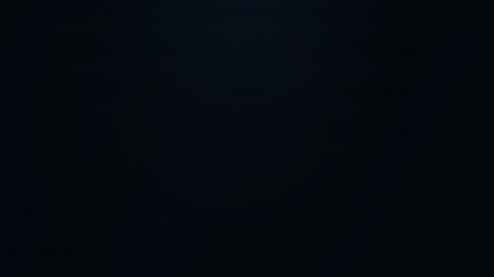 A calm dark surface before the storm